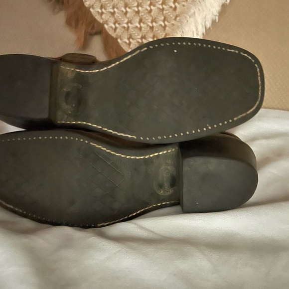 FRYE Mid-Calf Leather Boots! Size 7m, Brown. - Picture 6 of 6